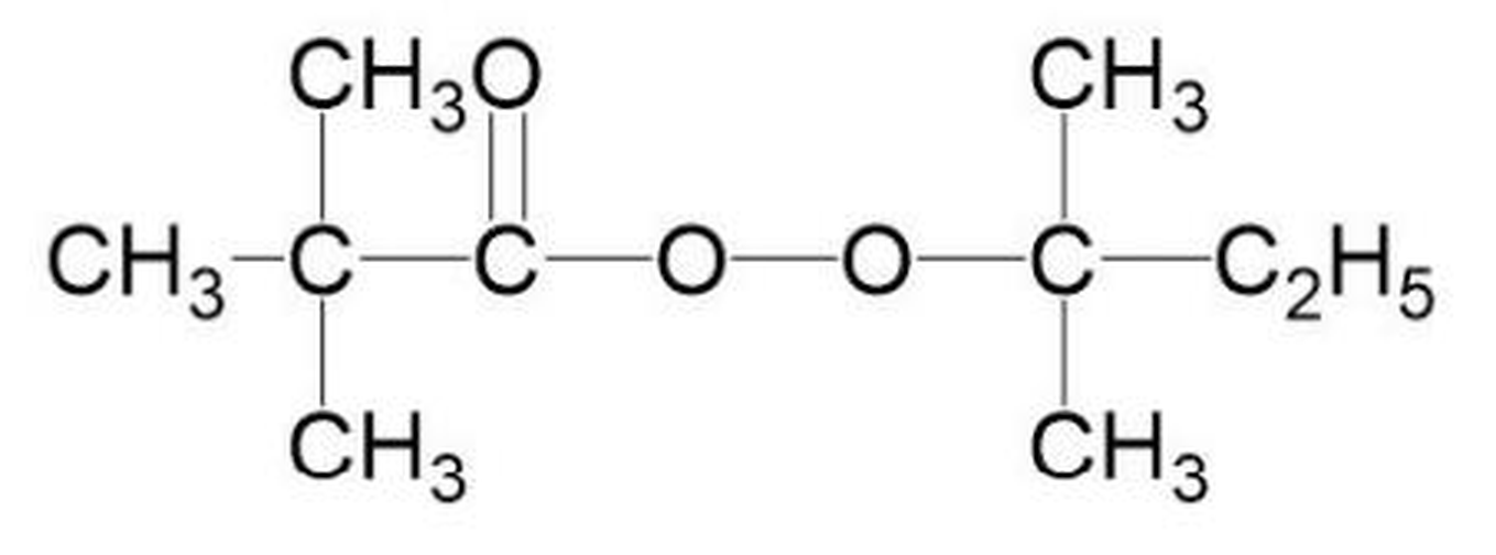 tert-Amyl peroxypivalate, 75% Molecular Structure