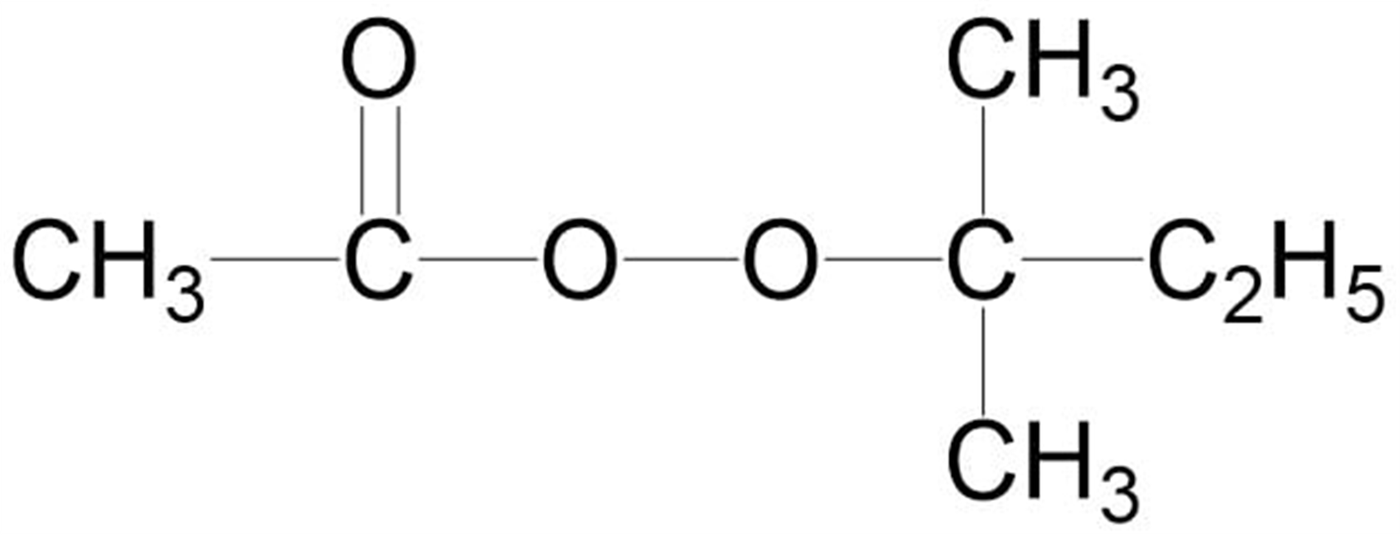 Tert-Amyl peroxyacetate Molecular Structure