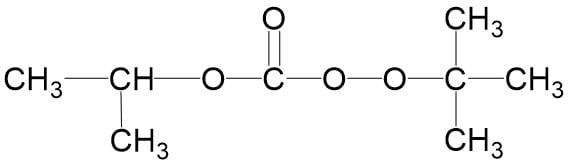 Tert-Butylperoxy isopropyl carbonate, 75% solution Molecular Structure