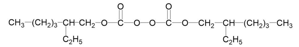 Di(2-ethylhexyl) peroxydicarbonate Molecular Structure