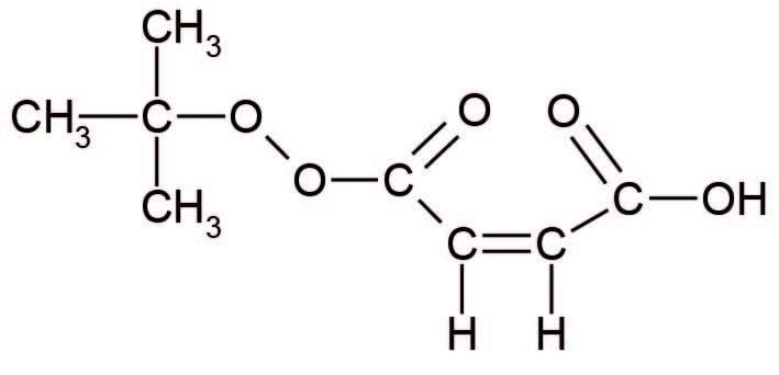 tert-Butyl monoperoxymaleate Molecular Structure